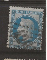 N 29A Ob Gc4205 - 1863-1870 Napoléon III Con Laureles