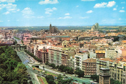 ESPAGNE - Madrid - Vue Générale - Vue Sur Une Partie De La Ville - Route - Voitures - Carte Postale - Madrid