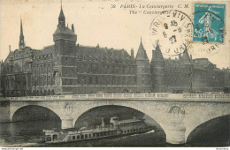 CPA Paris-La Conciergerie-Timbre   L1330 - Andere Monumenten, Gebouwen