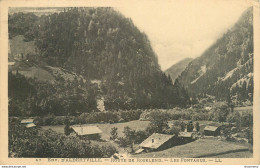 CPA Environs D'Albertville-Route De Roselend-Les Fontanus-Timbre      L1567 - Albertville