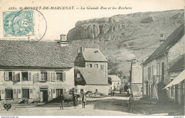 CPA St-Saint Bonnet De Marcenat-La Grande Rue Et Les Rochers-2781-Timbre      L1768 - Autres & Non Classés