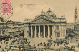 CPA Bruxelles-La Bourse-Timbre       L1119 - Monumentos, Edificios