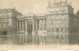 CPA Inondations De Paris-La Chambre Des Députés    L1471 - La Crecida Del Sena De 1910