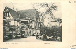 CPA Strassburg-Bauernhaus-Timbre     L1405 - Strasbourg