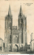 CPA Cathédrale De Coutances-Timbre     L1405 - Coutances