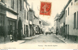 CPA Tannay-Rue Sainte Agathe-Timbre     L1409 - Tannay