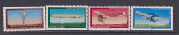 WEST GERMANY  -  1978 Aviation History Set Never Hinged Mint - Ongebruikt