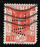 1 04	04	13	N°	325	Perforé	-	AL 125 - Used Stamps