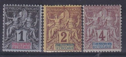 Océanie                                                            1/3 * - Unused Stamps