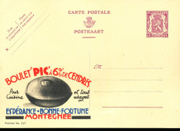 BELGIUM PPS 40C BROWN "SCEAU D'ETAT" SBEP 8 PUBLIBEL 327 UNUSED - Werbepostkarten