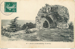 CPA Ruines De Montlhéry-10-Timbre     L2322 - Montlhery