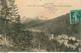 CPA Le Lioran-La Font Alagnon-Le Col De Rombière Et Le Puy Griou-253-Timbre        L1654 - Autres & Non Classés