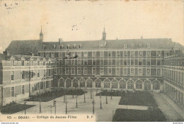 CPA Douai-Collège De Jeunes Filles-10-Timbre        L1654 - Douai