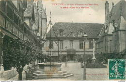 CPA Beaune-Cour De L'hôtel Dieu-Timbre    L2177 - Beaune