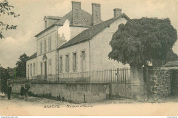 CPA Beaune-Maison D'école-Timbre-état Voir Scan    L2177 - Beaune