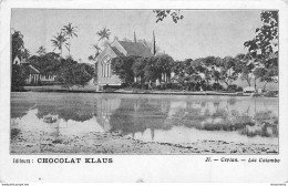 CPA Chocolat Klaus-Ceylan-Lac Colombo       L2183 - Sri Lanka (Ceilán)