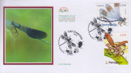 Enveloppe   FDC   1er   Jour    FRANCE    Les   INSECTES    2017 - 2010-2019