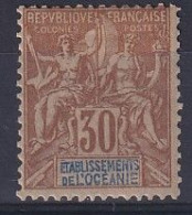 Océanie                                                   9 * - Unused Stamps