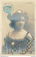 CPA Illustration-Miss Clara Davine-Paillettes-Timbre       L1981 - 1900-1949