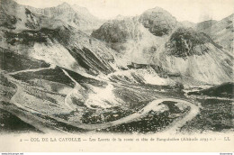 CPA Col De La Cayolle-Les Lacets De La Route-2      L2357 - Autres & Non Classés