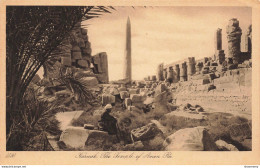 CPA Karnak-The Temple Of Amen Ra      L2408 - Sonstige & Ohne Zuordnung