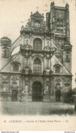 CPA Auxerre-Façade De L'église Saint Pierre-46-Timbre       L1674 - Auxerre