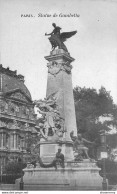 CPA Paris-Statue De Gambetta-Timbre          L1677 - Altri Monumenti, Edifici