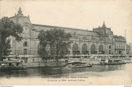 CPA Paris-La Gare D'Orsay-Timbre          L1677 - Altri Monumenti, Edifici