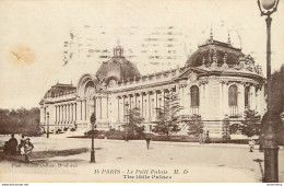 CPA Paris-Le Petit Palais-14-Timbre      L1677 - Autres Monuments, édifices