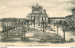 CPA Vues De La Place Et De L'église D'Ars      L1680 - Ars-sur-Formans