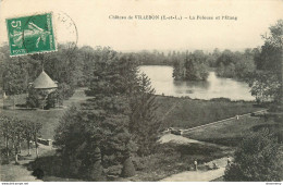 CPA Château De Villebon-La Pelouse Et L'étang-Timbre     L1280 - Autres & Non Classés