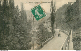 CPA Saint Vallier-Papeterie Palluel-Timbre       L1281 - Autres & Non Classés