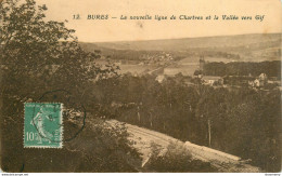 CPA Bures Sur Yvette-La Nouvelle Ligne De Chartres Et La Vallée Vers Gif-Timbre-RARE     L1829 - Bures Sur Yvette