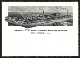 AK Bernburg, T. Hey GmbH Fabrik Landwirtschaftlicher Maschinen  - Bernburg (Saale)