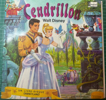 Cendrillon Walt Disney  Livre - Disque Disneyland - Andere & Zonder Classificatie