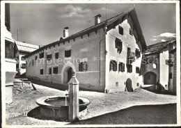 11656559 Guarda Inn Dorfplatz Mit Brunnen Guarda Inn - Sonstige & Ohne Zuordnung