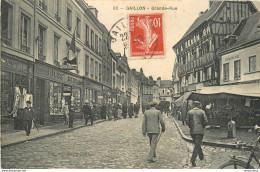 CPA Gaillon-Grande Rue-Timbre      L1069 - Autres & Non Classés