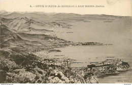 CPA Monaco à San Remo     L1070 - Panoramic Views
