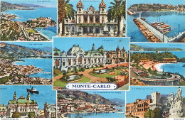 CPA Monaco-Monte Carlo-Multivues     L1070 - Monte-Carlo