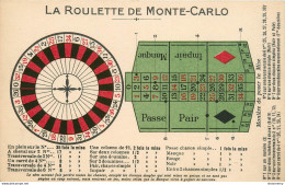 CPA Monaco-La Roulette De Monte Carlo     L1070 - Casino