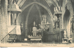 CPA Blaucau Par Labessonnié-Intérieur De L'église    L1071 - Other & Unclassified