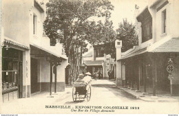 CPA Marseille-Exposition Coloniale 1922-Une Rue Du Village Annamite       L2183 - Expositions Coloniales 1906 - 1922