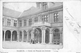 CPA Namur-Cour Du Palais De Justice-Timbre      L2144 - Namur