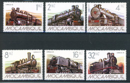 Mocambique 936 - 941 Postfrisch Eisenbahn #IV480 - Mozambico
