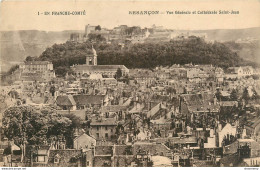 CPA Besançon-Vue Générale Et Cathédrale Saint Jean     L1257 - Besancon