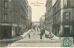 CPA Paris-Rue Baron-51-Timbre     L1701 - Distretto: 17