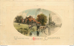 CPA Wisming You A Merry Christmas      L1629 - Sonstige & Ohne Zuordnung