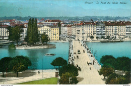 CPA Genève-Pont Du Mont Blanc-Timbre    L2115 - Genève