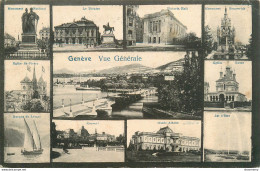 CPA Genève-Vue Générale-Multivues    L2115 - Genève