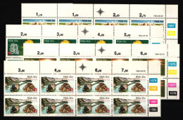 Südafrika 647-650 Postfrisch Eckrand Mit Farbkontrollkästchen #IW230 - Sonstige & Ohne Zuordnung